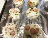 簡単!はんぺん団子のチーズオーブン焼き✩作り方3写真