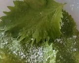ざっくりレシピ！青じその塩漬け作り方5写真