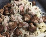 ミニ椎茸と豚肉の甘辛炒め作り方4写真