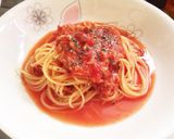 ツナとトマトの冷製パスタ作り方4写真