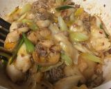 餅麩と牛肉のピリ辛炒め煮作り方3写真