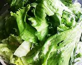 レンジで簡単大量消費☆レタスと卵の中華風作り方5写真