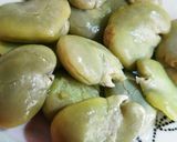 余ったそら豆で簡単炊き込みご飯風♪作り方1写真