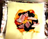 簡単★春巻きの皮deカリカリピザ★作り方2写真