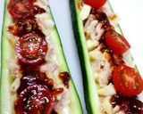 簡単！ズッキーニとツナのチーズ味噌田楽作り方4写真