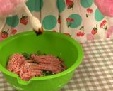 くまでもつくれる☆かんたん桃色ニラ饅頭❤作り方7写真
