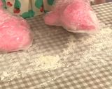 くまでもつくれる☆かんたん桃色ニラ饅頭❤作り方8写真
