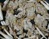 カリカリ豚ロースしゃぶしゃぶ肉ニラ炒め☺作り方5写真