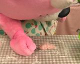 くまでもつくれる☆かんたん桃色ニラ饅頭❤作り方14写真