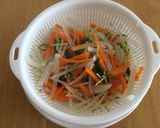 水菜ともやしの野菜たっぷりナムル☆作り方3写真