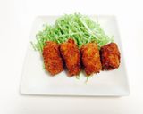 グリーン バナナの肉巻フライ作り方7写真
