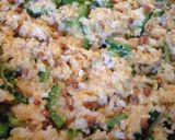 ゴーヤと納豆のピリ辛チャーハン作り方4写真