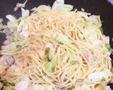 ツナとキャベツの塩味パスタ作り方5写真