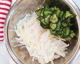 【給食の味】大根のごまマヨサラダ･ᴗ･作り方4写真