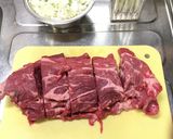 暑さに負けるな！牛ロースのさっぱり焼肉！作り方4写真