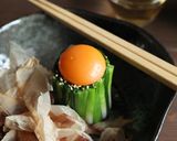 小ねぎの月見おひたし作り方3写真