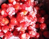 ちっちゃい苺♫で美味しく苺ジャム^_^作り方2写真