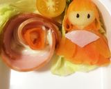 キャラ弁・セカオワかぐや姫ポテトサラダ作り方11写真