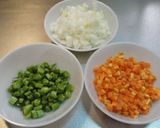 鶏野菜*キーマカレー作り方1写真