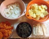 根菜たっぷり豚汁作り方2写真