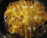 揚げない我が家のかつ丼作り方5写真