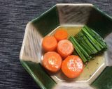 まるごと食べちゃう葉付き人参の浸し作り方9写真