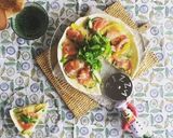 フライパンでパパッとパリパリPIZZA作り方7写真
