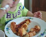 大家族のフレンチトースト作り方18写真
