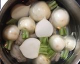 簡単美味しい透き通る蕪と手羽元のスープ作り方5写真
