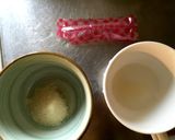 クールミントチョコかき氷豆乳メロン味作り方3写真