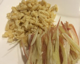 茗荷とちりめんじゃこの炊き込みごはん作り方1写真