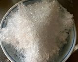 クールミントチョコかき氷豆乳メロン味作り方7写真