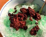 クールミントチョコかき氷豆乳メロン味作り方10写真