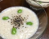 長いもと豆腐の和風ビシソワーズ風作り方5写真