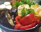 柚子ざんぎのカラフルバランスお弁当。作り方1写真