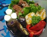 柚子ざんぎのカラフルバランスお弁当。作り方3写真