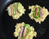 ゴマ油香る♪卵醤油ご飯の焼きおにぎらず＊作り方5写真