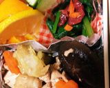 水炊きと☆焼き鮭＊高菜チャーハンのお弁当作り方7写真