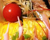 水炊きと☆焼き鮭＊高菜チャーハンのお弁当作り方12写真