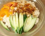 ふかひれスープ入りぶっかけ冷やしラーメン作り方4写真