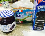 ブルーベリー＆クリチで簡単デザート作り方1写真