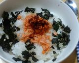 簡単朝ご飯 目玉焼き丼作り方6写真