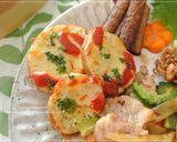 厚切りポテトのピザ♡お弁当に！作り方5写真