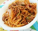なんちゃってミートソーススパゲッティー♪作り方6写真