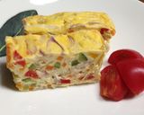 夏野菜たっぷりクリームチーズのテリーヌ作り方11写真