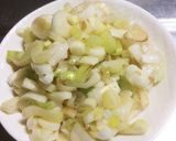ねぎとチーズのあっさり焼春巻き作り方1写真