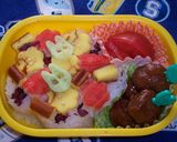 幼稚園のお弁当(ちらし寿司風)作り方6写真