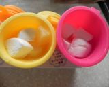 簡単★マシュマロパインのアイスキャンディ作り方2写真