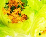 美味!豚キム納豆のレタス包み作り方6写真