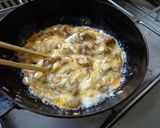 最速の納豆ともずく入り炒り卵作り方8写真